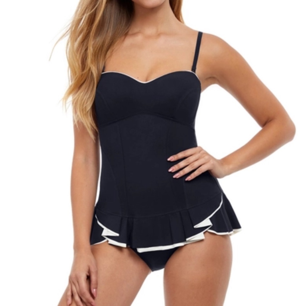 Gottex 1 Piece Skirted Swimsuit